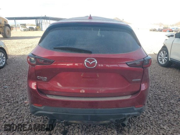 2023 Mazda CX-5 2.5 S Premium Plus Package with VIN JM3KFBEM9P0209026, listed as a Copart auction lot 43839915 with 29,514 mi miles and Salvage Title. Bid and sale history available at carsss.com. Image 6.