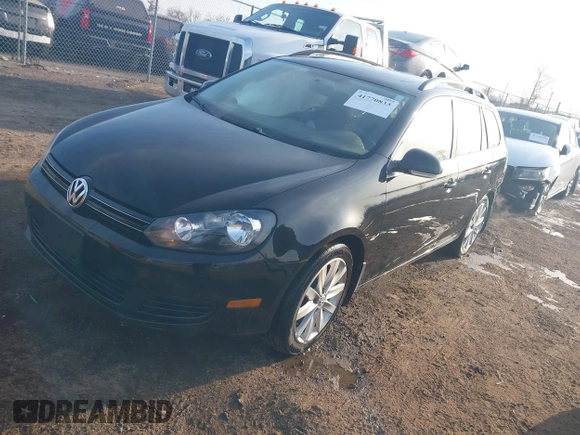 2012 Volkswagen Jetta SportWagen TDI with VIN 3VWPL7AJ8CM702152, listed as a IAAI auction lot 41770833 with 129,621 mi miles. Bid and sale history available at carsss.com. Image 17.