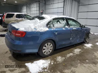 2015 Volkswagen Jetta S z VIN 3VW1K7AJ8FM404150, wystawiony jako Copart lot #88251625 z przebiegiem 94 037 mil mil oraz Szkoda całkowita • Salvage title. Historia ofert i sprzedaży dostępna na DreamBid. Obrazek 3.