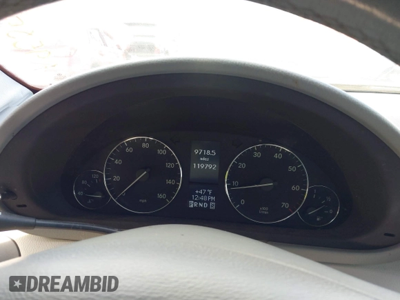 2007 Mercedes-Benz C 280 Luxury with VIN WDBRF54H27A950575, listed as a IAAI auction lot 41640162 with 120,000 mi miles and . Bid and sale history available at DreamBid. Image 7.