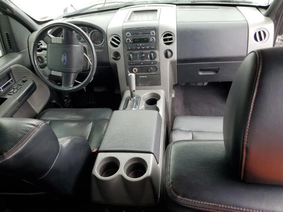 2008 Ford F-150 XL with VIN 1FTPX12V38KC55492, listed as a Copart auction lot 58162545 with 197,589 mi miles and Salvage title. Bid and sale history available at DreamBid. Image 8.