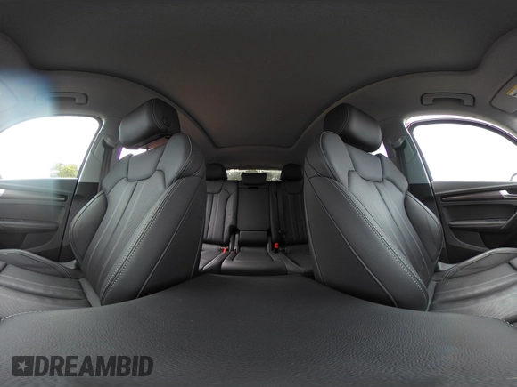 2023 Audi Q5 S line Premium Plus with VIN WA1EAAFY8P2008054, listed as a IAAI auction lot 42678217 with 20,363 mi miles and . Bid and sale history available at DreamBid. Image 21.