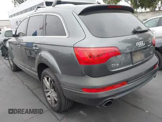 2015 Audi Q7 Premium Plus with VIN WA1LGAFE9FD003878, listed as a IAAI auction lot 42580801 with 160,949 mi miles and . Bid and sale history available at DreamBid. Image 3.