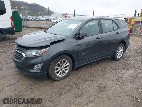 2018 Chevrolet Equinox LS with VIN 3GNAXHEV3JL118476, listed as a IAAI auction lot 42012794 with 111,042 mi miles and . Bid and sale history available at DreamBid. Image 17.