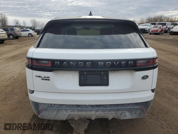 2020 Land Rover Range Rover Velar R-Dynamic S with VIN SALYK2EX6LA270985, listed as a Copart auction lot 47973395 with 55,466 mi miles and Salvage title. Bid and sale history available at DreamBid. Image 6.