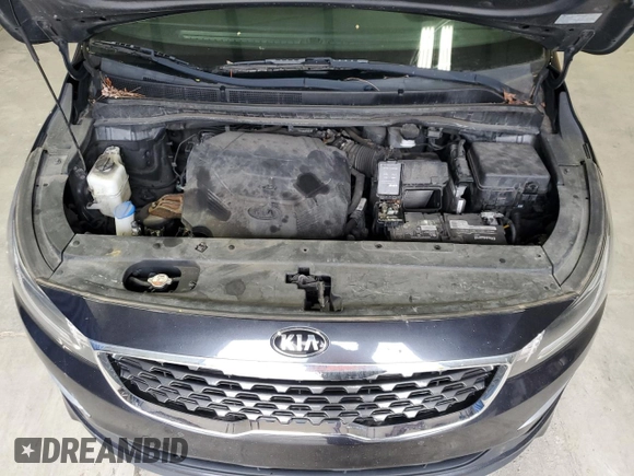 2019 Kia Sedona EX with VIN KNDMB5C17K6494340, listed as a Copart auction lot 51271865 with 135,684 mi miles and Clean Title. Bid and sale history available at carsss.com. Image 12.