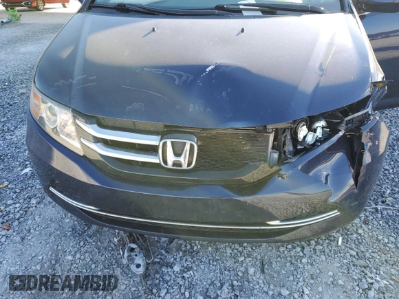 2017 Honda Odyssey SE with VIN 5FNRL5H36HB025430, listed as a Copart auction lot 87641025 with 123,258 mi miles and Salvage Title. Bid and sale history available at carsss.com. Image 14.