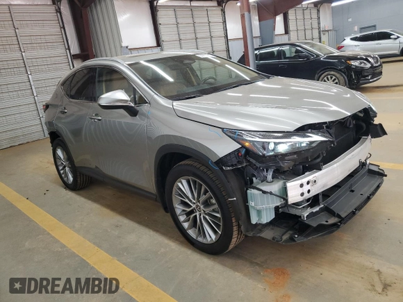 2023 Lexus NX with VIN 2T2GKCEZ5PC012335, listed as a Copart auction lot 51062215 with 29,611 mi miles and Salvage Title. Bid and sale history available at carsss.com. Image 4.