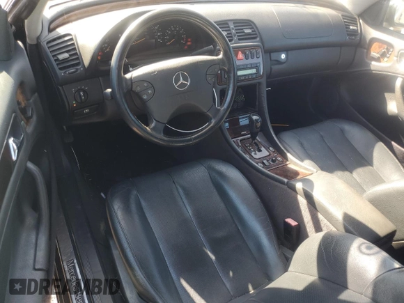 2002 Mercedes-Benz CLK 320/430 with VIN WDBLK65G72T104615, listed as a Copart auction lot 75488114 with 125,136 mi miles and Clean Title. Bid and sale history available at DreamBid. Image 8.