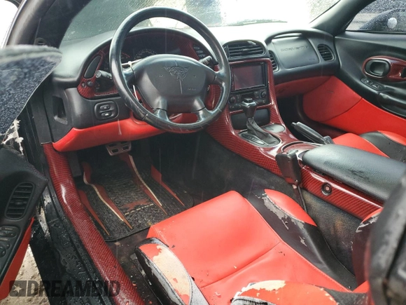 1998 Chevrolet Corvette with VIN 1G1YY22G6W5111058, listed as a Copart auction lot 79220714 with 153,803 mi miles and Salvage Title. Bid and sale history available at carsss.com. Image 8.