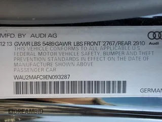 2014 Audi A7 Prestige with VIN WAU2MAFC9EN093287, listed as a Copart auction lot 86430124 with 157,212 mi miles and Salvage title. Bid and sale history available at DreamBid. Image 15.