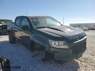 2021 Chevrolet Colorado 4WD ZR2 with VIN 1GCGTEEN9M1261117, listed as a Copart auction lot 88494525 with 35,993 mi miles and Salvage Title. Bid and sale history available at carsss.com. Image 4.