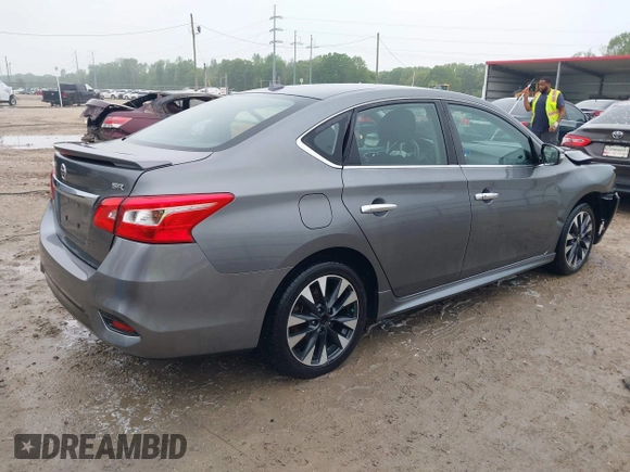 2016 Nissan Sentra SV with VIN 3N1AB7AP3GY338708, listed as a IAAI auction lot 41901311 with 80,563 mi miles and . Bid and sale history available at DreamBid. Image 4.