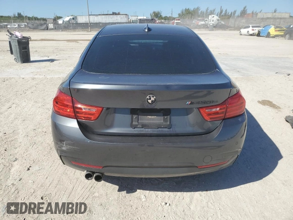 2017 BMW 4 Series 430i with VIN WBA4F7C51HG437778, listed as a Copart auction lot 48673745 with 110,531 mi miles and Salvage Title. Bid and sale history available at carsss.com. Image 6.