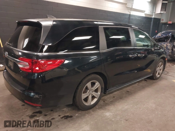2019 Honda Odyssey EX-L z VIN 5FNRL6H71KB083154, wystawiony jako IAAI lot #42187213 z przebiegiem 77 179 mil mil oraz . Historia ofert i sprzedaży dostępna na DreamBid. Obrazek 4.