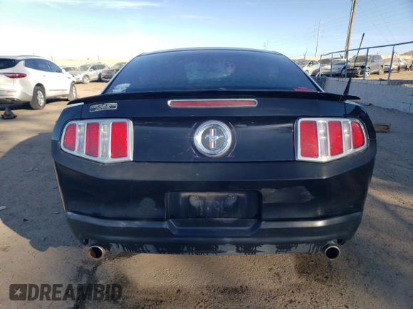 2011 Ford Mustang V6 with VIN 1ZVBP8AM8B5163034, listed as a Copart auction lot 83619534 with 112,949 mi miles and Salvage title. Bid and sale history available at DreamBid. Image 6.