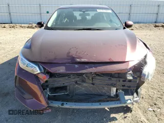 2022 Nissan Sentra SV with VIN 3N1AB8CV9NY307445, listed as a Copart auction lot 43181965 with 26,748 mi miles and Salvage Title. Bid and sale history available at carsss.com. Image 5.