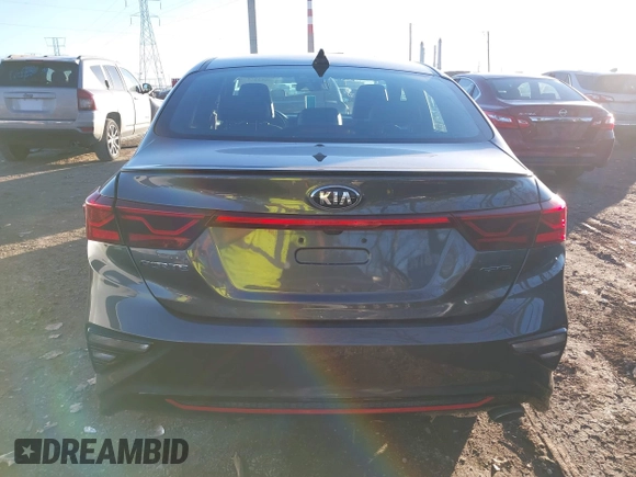 2021 Kia Forte GT-Line with VIN 3KPF34AD8ME270830, listed as a IAAI auction lot 40832173 with 68,240 mi miles and . Bid and sale history available at DreamBid. Image 16.