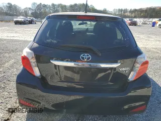 2014 Toyota Yaris L with VIN VNKKTUD30EA000925, listed as a Copart auction lot 87926445 with 0 mi miles and Salvage Title. Bid and sale history available at carsss.com. Image 6.