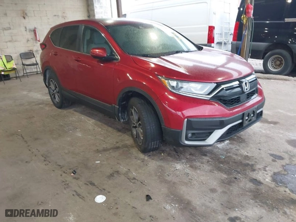 2022 Honda CR-V EX with VIN 5J6RW2H50NA000903, listed as a IAAI auction lot 41673994 with 73,921 mi miles. Bid and sale history available at carsss.com. Image 1.