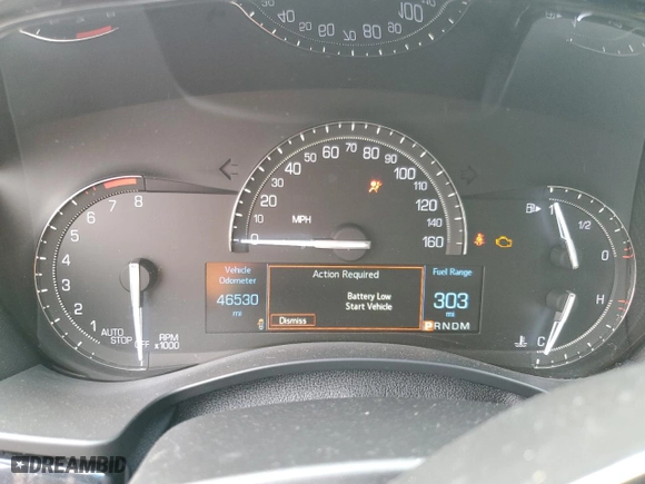 2018 Cadillac ATS Sedan Luxury AWD with VIN 1G6AF5SX8J0181377, listed as a Copart auction lot 46592794 with NaN miles. Bid and sale history available at carsss.com. Image 9.