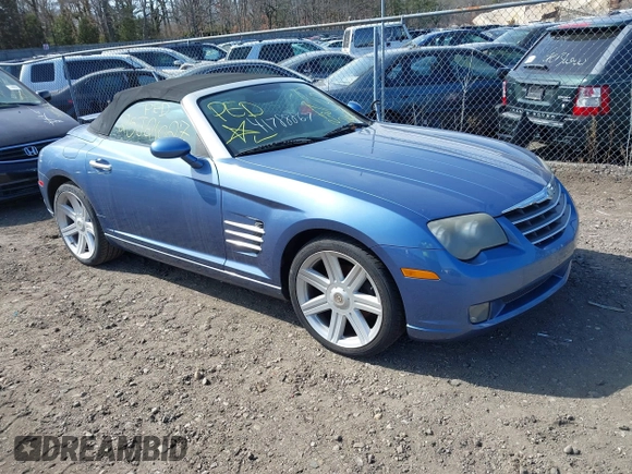 2006 Chrysler Crossfire Limited with VIN 1C3AN65L56X067614, listed as a IAAI auction lot 41788867 with Not Provided miles and . Bid and sale history available at DreamBid. Image 1.