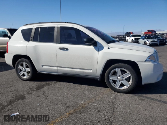 2007 Jeep Compass Sport with VIN 1J8FT47W67D145896, listed as a Copart auction lot 46867975 with 225,691 mi miles and Salvage Title. Bid and sale history available at carsss.com. Image 4.
