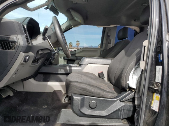 2017 Ford F-150 XL with VIN 1FTEX1CP6HKC44879, listed as a Copart auction lot 42046395 with 131,386 mi miles and Salvage title. Bid and sale history available at DreamBid. Image 7.