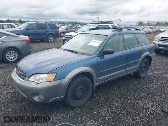 2006 Subaru Legacy Outback with VIN 4S4BP61C167346666, listed as a IAAI auction lot 42239108 with 94,670 mi miles and . Bid and sale history available at DreamBid. Image 2.