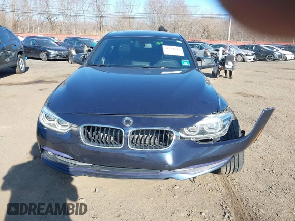2017 BMW 3 Series 330i xDrive with VIN WBA8D9G39HNU61835, listed as a IAAI auction lot 41764618 with 77,875 mi miles. Bid and sale history available at carsss.com. Image 12.