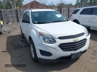 2017 Chevrolet Equinox LS with VIN 2GNFLEEK4H6116143, listed as a IAAI auction lot 42010784 with 181,650 mi miles. Bid and sale history available at carsss.com. Image 1.
