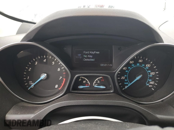 2016 Ford Escape Titanium with VIN 1FMCU0J95GUB96384, listed as a Copart auction lot 45407675 with 85,817 mi miles and Salvage Title. Bid and sale history available at carsss.com. Image 9.