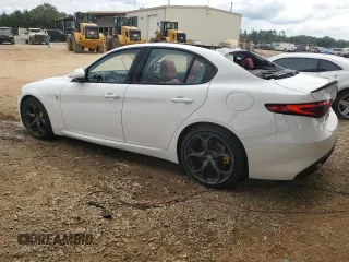2019 Alfa Romeo Giulia Ti Sport with VIN ZARFAMBN3K7615486, listed as a Copart auction lot 73478434 with 71,128 mi miles and Salvage Title. Bid and sale history available at carsss.com. Image 2.