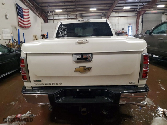 2011 Chevrolet Silverado 1500 LTZ with VIN 3GCPKTE37BG157018, listed as a Copart auction lot 43584875 with 178,551 mi miles and Clean Title. Bid and sale history available at carsss.com. Image 6.