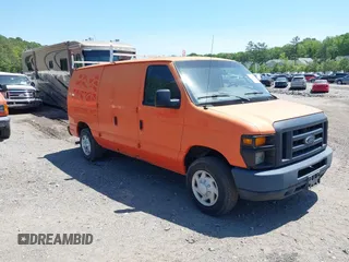 2013 Ford Econoline Cargo Commercial with VIN 1FTNE1EW8DDB33694, listed as a IAAI auction lot 42126043 with 192,206 mi miles and . Bid and sale history available at carsss.com. Image 1.