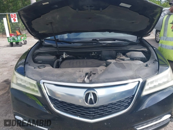 2016 Acura MDX w/Tech with VIN 5FRYD3H44GB021119, listed as a IAAI auction lot 41946691 with 179,222 mi miles. Bid and sale history available at carsss.com. Image 10.