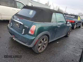 2007 MINI Convertible S with VIN WMWRH33517TL95143, listed as a Copart auction lot 88068045 with 115,827 mi miles and Salvage title. Bid and sale history available at DreamBid. Image 3.