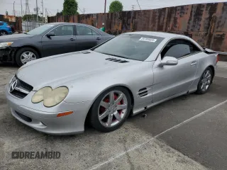 2003 Mercedes-Benz SL 500 z VIN WDBSK75FX3F042197, wystawiony jako Copart lot #59703925 z przebiegiem Nie podano mil oraz Tytuł czysty. Historia ofert i sprzedaży dostępna na DreamBid. Obrazek 1.