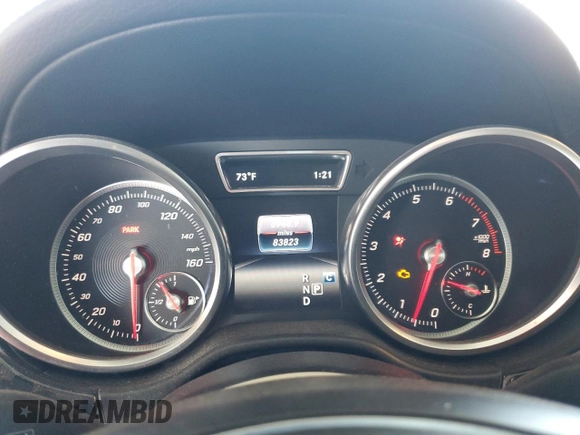 2017 Mercedes-Benz GLS 450 with VIN 4JGDF6EE2HA857803, listed as a Copart auction lot 63474225 with 83,823 mi miles and Salvage title. Bid and sale history available at DreamBid. Image 9.