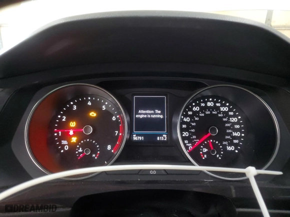 2018 Volkswagen Tiguan SEL with VIN 3VV2B7AX7JM140246, listed as a Copart auction lot 53629815 with 96,791 mi miles and Clean Title. Bid and sale history available at carsss.com. Image 9.