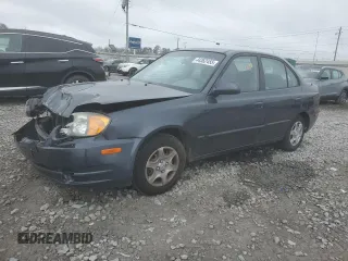 2005 Hyundai Accent GLS with VIN KMHCG45C85U671205, listed as a Copart auction lot 44362455 with 93,032 mi miles and Salvage Title. Bid and sale history available at carsss.com. Image 1.