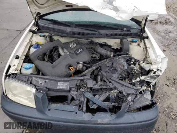 2000 Volkswagen Jetta GLS with VIN 3VWSA29M8YM080760, listed as a Copart auction lot 48217405 with Not provided miles and Salvage title. Bid and sale history available at DreamBid. Image 12.