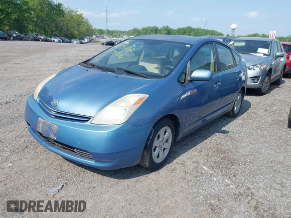 2005 Toyota Prius with VIN JTDKB22U457035511, listed as a IAAI auction lot 42175447 with 142,840 mi miles. Bid and sale history available at carsss.com. Image 2.