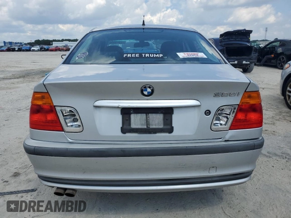 2000 BMW 3 Series 328i with VIN WBAAM5343YFR19582, listed as a Copart auction lot 72575994 with 190,156 mi miles and Salvage Title. Bid and sale history available at carsss.com. Image 6.