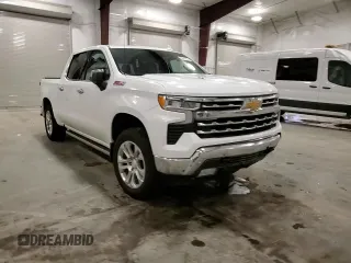 2024 Chevrolet Silverado 1500 LTZ with VIN 1GCUDGEL9RZ183215, listed as a Copart auction lot 84414624 with 12,651 mi miles and Salvage Title. Bid and sale history available at DreamBid. Image 11.