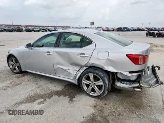 2013 Lexus IS 250 with VIN JTHBF5C2XD5191547, listed as a Copart auction lot 63489765 with 150,290 mi miles and Salvage title. Bid and sale history available at DreamBid. Image 2.