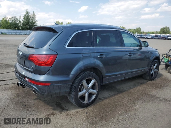 2015 Audi Q7 Vorsprung Edition with VIN WA1WMCFE4FD008892, listed as a Copart auction lot 63013665 with 257,045 mi miles and Clean title. Bid and sale history available at DreamBid. Image 3.