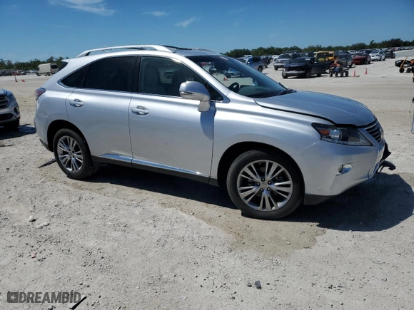 2013 Lexus RX 350 with VIN 2T2ZK1BA0DC111572, listed as a Copart auction lot 48867945 with 53,915 mi miles and Salvage Title. Bid and sale history available at carsss.com. Image 4.
