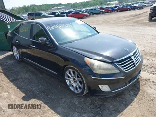 2011 Hyundai Equus Ultimate z VIN KMHGH4JF0BU029409, wystawiony jako IAAI lot #42560301 z przebiegiem 183 006 mil mil oraz . Historia ofert i sprzedaży dostępna na DreamBid. Obrazek 1.