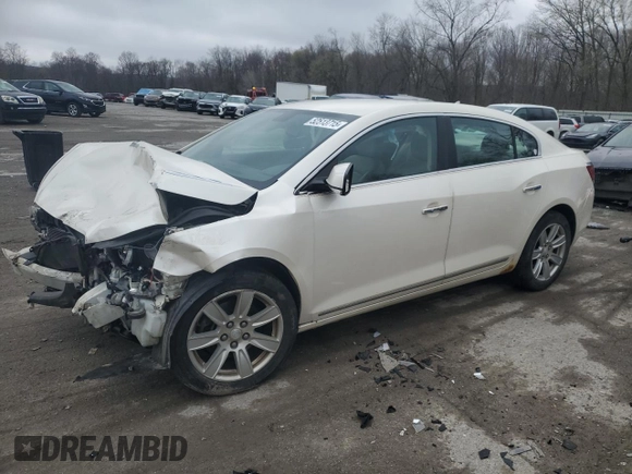 2012 Buick LaCrosse Premium 1 z VIN 1G4GD5E34CF342132, wystawiony jako Copart lot #52513715 z przebiegiem Nie podano mil oraz Szkoda całkowita • Salvage title. Historia ofert i sprzedaży dostępna na DreamBid. Obrazek 1.